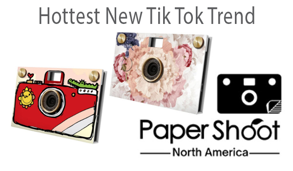 paper shoot camera tiktok